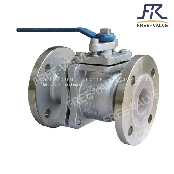 Fluorine Lined Flange Ball Valve photo-2