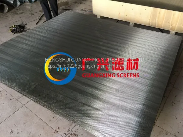 Flat Panels and Cylindrical Screen of Welded Profile Wire Screen photo-3