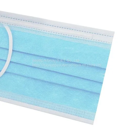 Fabric Non Woven Reusable Face Washable 3 Ply Face Mask Cover 2 Ply Paper Cheap Disposable Masks photo-3