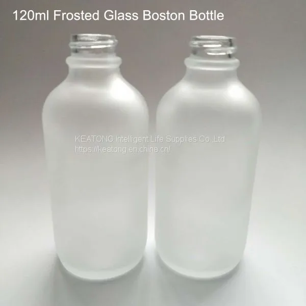 15ml 30ml 60ml 120ml Boston Round Boston Clear&Frosted Glass Bottle photo-4