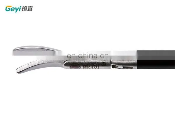 GEYI Reusable 5mm Curved Straight Scissors Laparoscopic Surgical Instruments Forceps photo-6