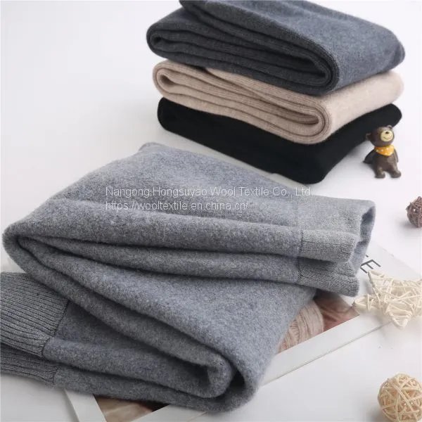 Winter Thick Cashmere Children's Pants /Extra Thick Cashmere Leggings Girls' Warm Pants Thickened Trousers photo-2