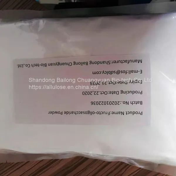 Prebiotic Fiber Low Sugar FOS 95% Fructo-oligosaccharide Powder for Snacks photo-2