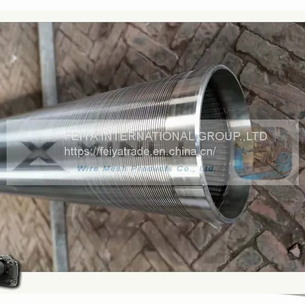Welded Water Well Screen, Anti Aging Water Wire Screen , High Filtration Accuracy Johnson Screen Pipe photo-5