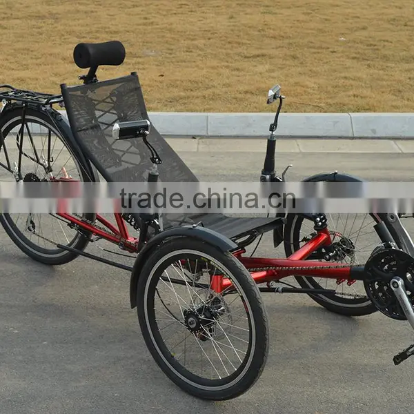 Rear Suspension Folding Recumbent Tricycle photo-2