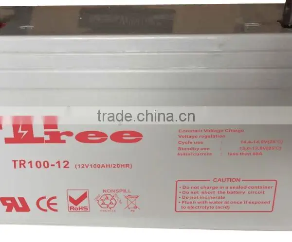 Good Quality Lead Acid Battery in 12V KW12-100AH Storage Battery, 100AH Volta Battery for Emergency Light photo-2