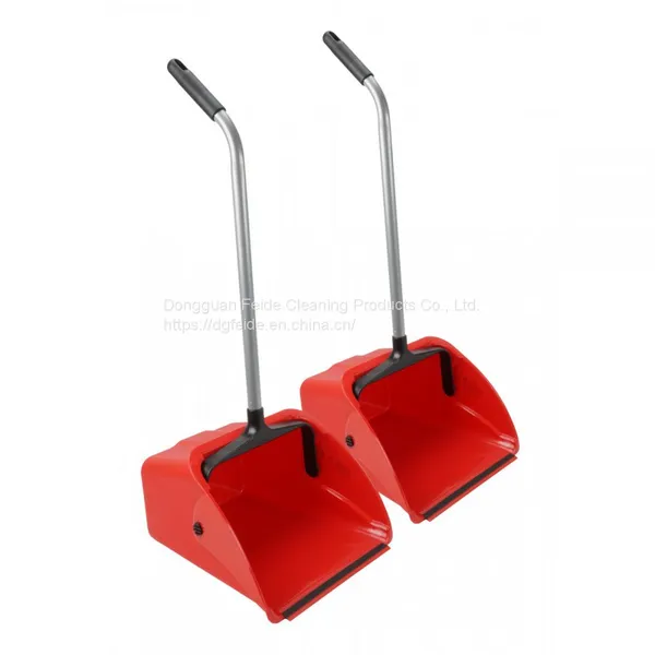 Upright Dust Pan With Cover & Lobby Broom Combo Kit photo-5
