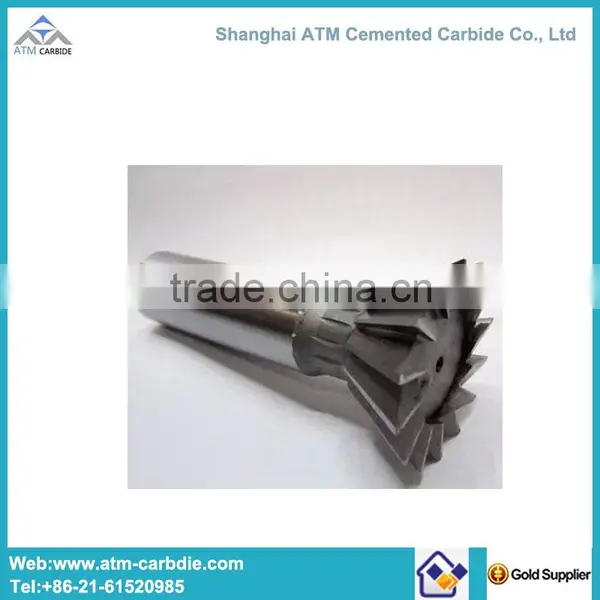 2016 Hot Selling Tungsten Carbide Dove Tail Groove End Mill With Coating photo-2
