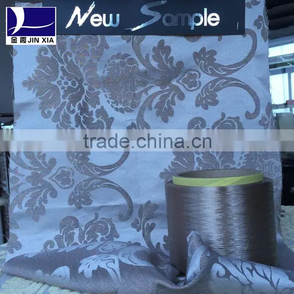 100% Dope Dyed Polyester Filament Yarn in High Quality photo-2