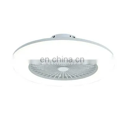 Nordic Bedroom Ceiling Fan Lamp Macaron Electric Fan Restaurant Household Integrated Simple Fan Chandelier photo-2