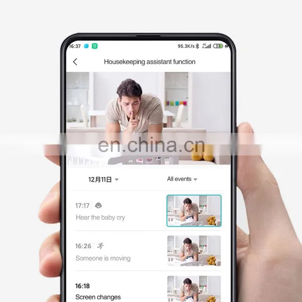 Original Xiaomi Baby Monitor Smart Home Security Indoor WiFi Wireless Video IP Camera photo-4