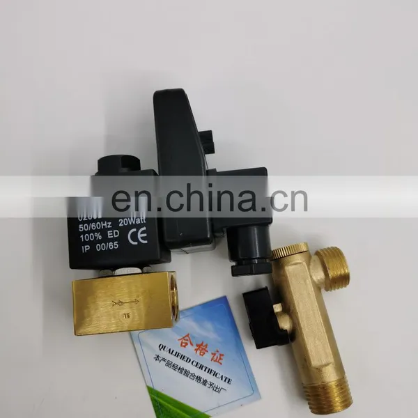 Factory Supply Timed Electronic Automatic Water Drain Valve Pneumatic For Air Compressor photo-3