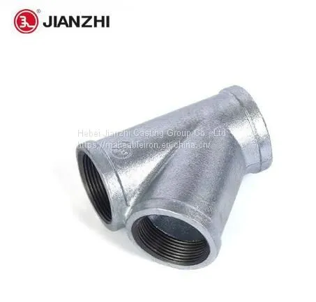 Pipe Connector Lateral Y Branch Tee 45 Degree Fig.165 Hot Sale