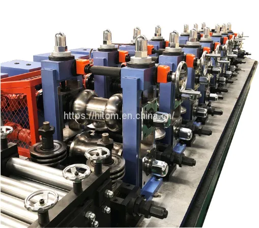 Simple Low Maintenance Carbon Steel Round/Square Pipe Production Line photo-4