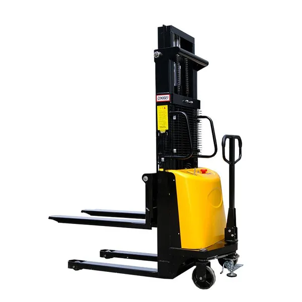 CE APPROVED SEMI ELECTRIC PALLET STACKER photo-4