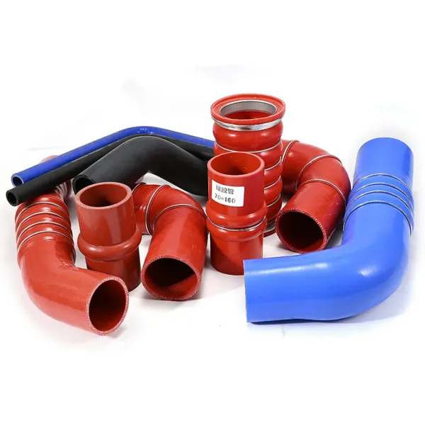 Genuine SANY Excavator Hydraulic Hose SY365C R2F Compatible With SY335C SY375C SY215C Turbo System Silicone Rubber Hose Assembly photo-2