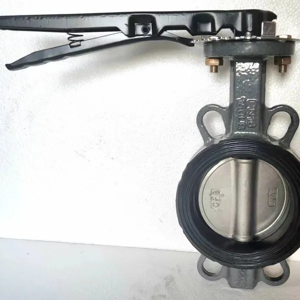 Tyco Butterfly Valve, Advantageously Supplied Rubber-lined Carbon Steel Manual Valve D71x3 - 16c, Pinless 304/2507 photo-4