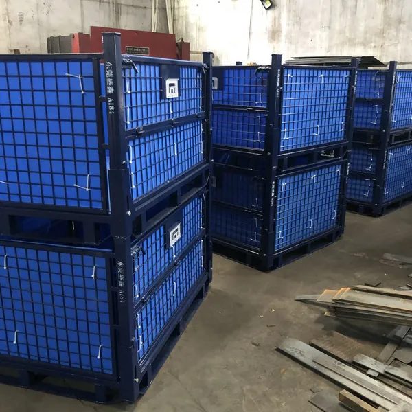 1200x1000mm High Security Galvanized Steel Foldable Storage Cage for Outdoor Warehouse
