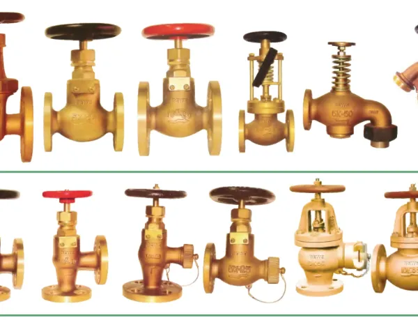JIS High Quality Bronze Globe Valve Angel Globe Valve Flanged End Marine Bronze Globe photo-3