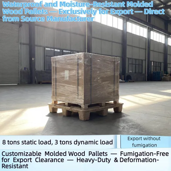 Food and Pharmaceutical Grade Molded Wood Pallets — Nail-Free, Splinter-Free, Safe, and Eco-Friendly photo-5