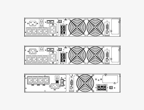 Eaton Price Ups ex 3000 xl Voltage Stabilizer for Computer Rooms, Uninterruptible Power Supply for Servers photo-4