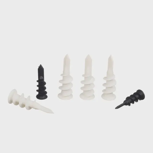 Ribbed Anti-Rotation Wall Plugs for Masonry Brick Wall PE Material Strong Loading Full Sizes Available photo-2