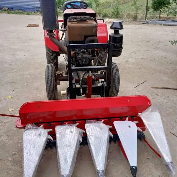 3-layer Chain Corn and Reed Stalk Cutter, Alfalfa Spreading and Swathing Machine, Scissor-type Micro Ramie Cutter photo-3