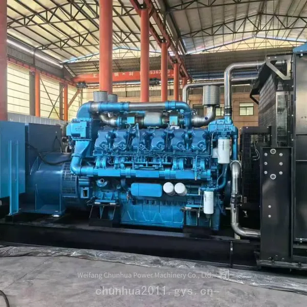 Commonly Used 1350kw Diesel Generator Sets for Weichai Matching, Weichai Engine 12wh17c1972 - 5, 1500kw Diesel Generator for Weichai Backup