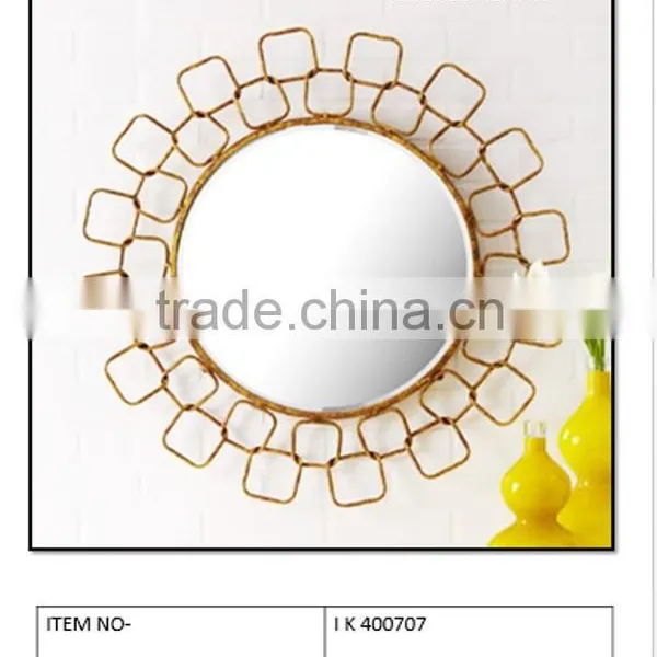 Gold Mirror Wall Frame/round Wall Mirror Manufacture and Wholseller