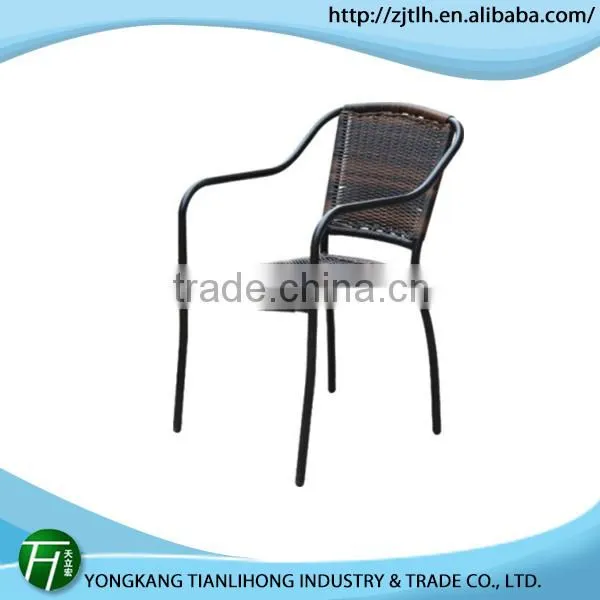 Best Quality New Design Rattan Wicker Chair Metal Frame photo-6