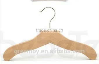 Cheap Wholesale Children Wooden Hanger for Clothes photo-3