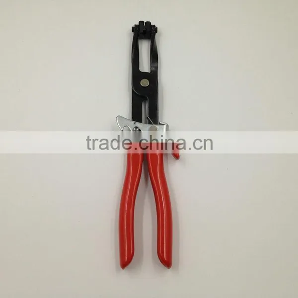 Professional Hand Tool 11" Steel Curved Hose Clamp Pliers photo-3