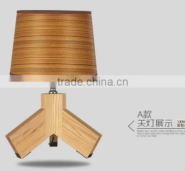 Wooden LED Table Lamp Wood LED Table Light JK-879-06 Wooden Bedside/table Lamp, Tripod Lamp, Easel Lamp photo-4