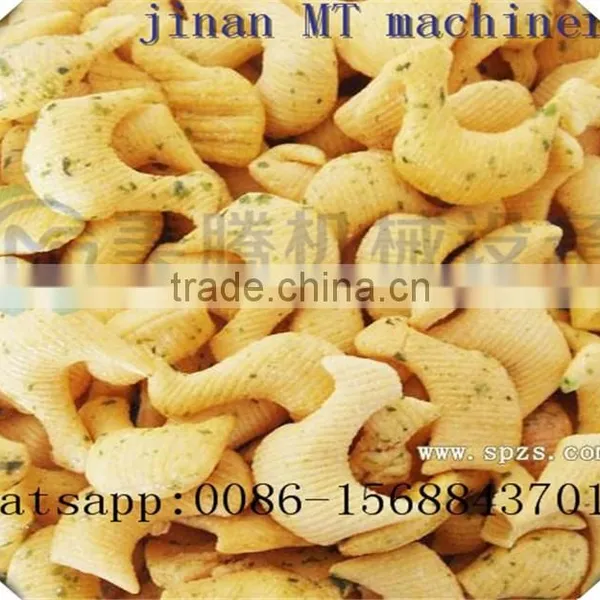 Stainless Steel Fried Wheat Flour Bugles Production Line photo-2