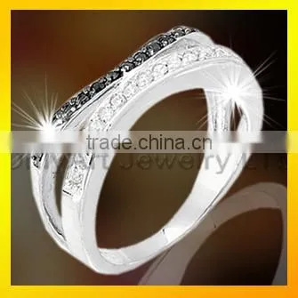 AAA CZ White Gold Rings Micro Pave Setting Rings Gold Rings photo-5