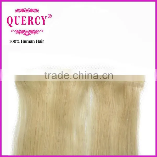 100% Human Hair no Chemical Process pu Skin Weft Clip Hair Extension photo-3