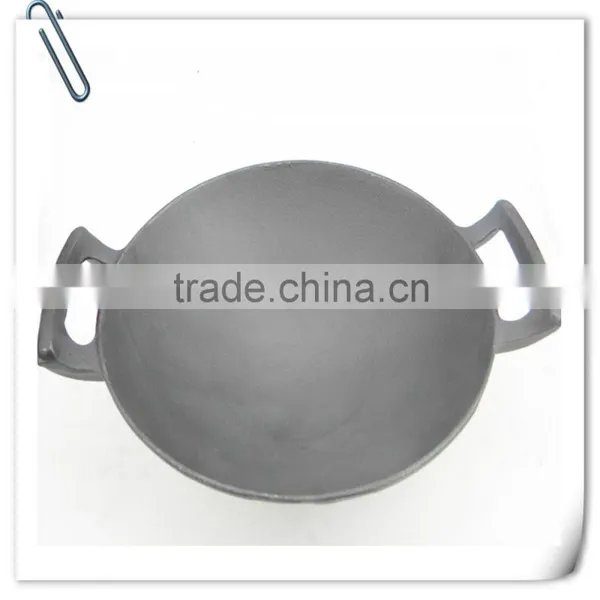 Factory Wholesale Food Safety Cast Iron Grill Pan
