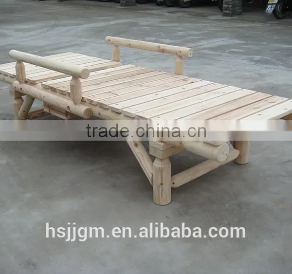 Outdoor Wooden Beach Furniture photo-2
