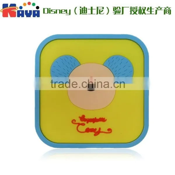Durable Heat-insulated Soft Pvc Cartoon Coaster photo-6