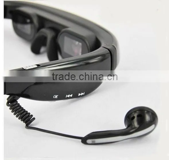 Personal Video Cinema Glasses - 72" Virtual Screen, 4GB, AV Function, Portable photo-5