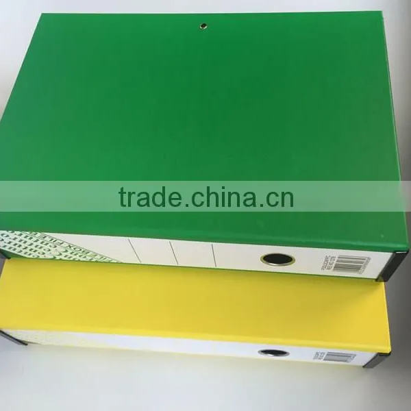 Custom Made Wholesale Hanging Plastic Paper Material and Box File Type Box Folder photo-3