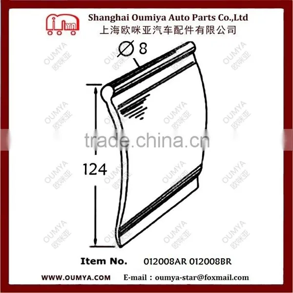 Direct Factory Airtight Waterproof Rubber Truck Door Seal 012008AR 012008BR photo-2