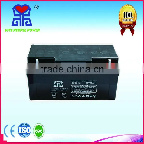 solar battery 12V65AH gel battery