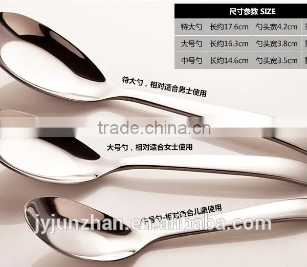 Stainless Steel Thailand Spoon Made by Jieyang Junzhan Factory -- High Mirror Polish photo-5