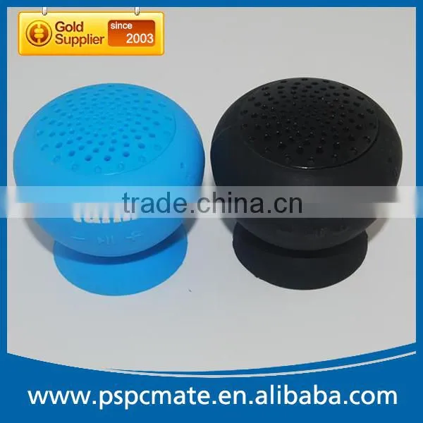 Mushroom Mini Handfree Stereo Bluetooth Wireless Silicon Sucker Speaker photo-6