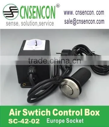 Air Switch Control box SC-42-02 for food waste disposer, Spa