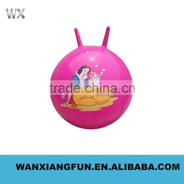 Ecofriendly PVC Toy Jumping Pop Ball With Handle photo-3