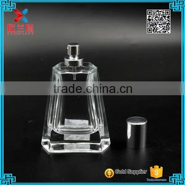Hot Selling 80ml Triangle Shape Glass Perfume Bottles With Pump Spray photo-6