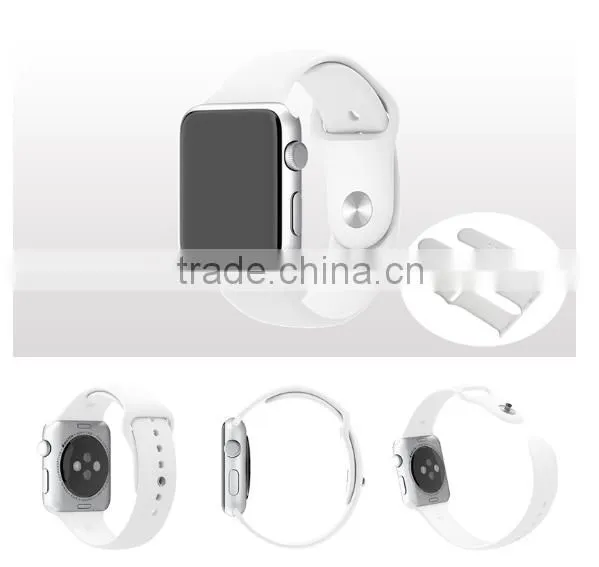 HOT Factory Price 38mm/42mm Colorful Silicon Watch Strap for Apple Watch photo-5