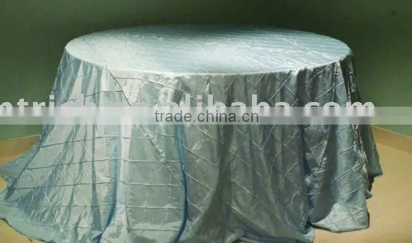 Chameleon/taffeta Pintuck Tablecloth,hotel/banquet/party Table Cover